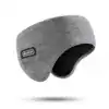 Bandeau oreille gris pour homme, chaud et confortable, idéal pour les jours froids.
