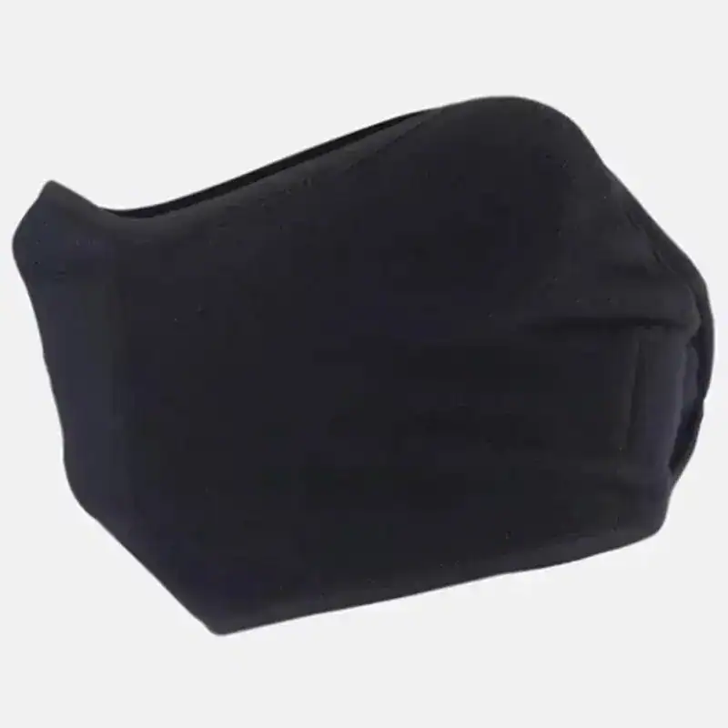 Masque Cache Oreille noir, couvre-oreilles chaud et confortable.